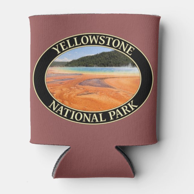 Porta-lata Grande Primavera prismático na Prk Nacional Yellow (Frente)