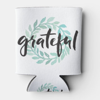 Porta-lata Gratidão Grateful Wreath