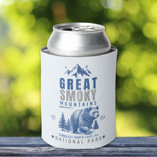 Porta-lata Great Smoky Mountains Vintage Bear – National Park