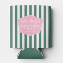 Green And Pink Beverly Hills Bachelorette Party