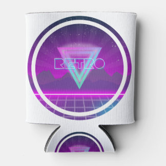 Porta-lata Grelha Retroativa de Onda Sintética 80s