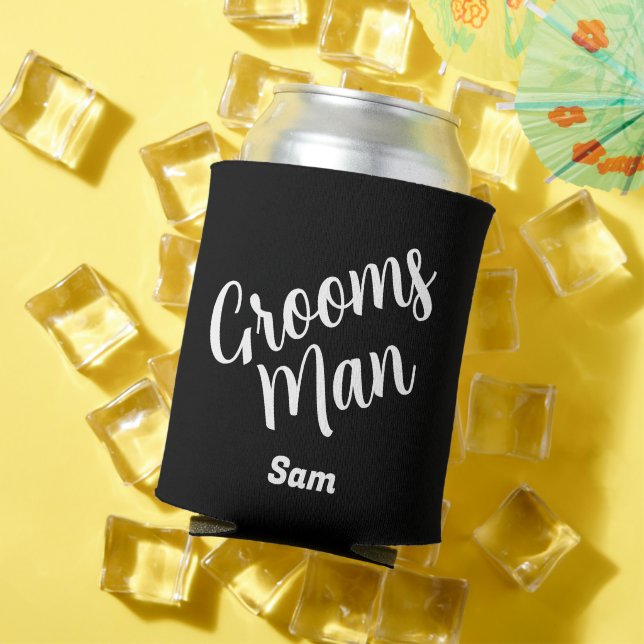 Porta-lata Groomsman Wedding  (Verão in situ)