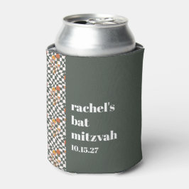 Porta-lata Groovy Retro Cogumelos Verdes - Bat Personalizado 