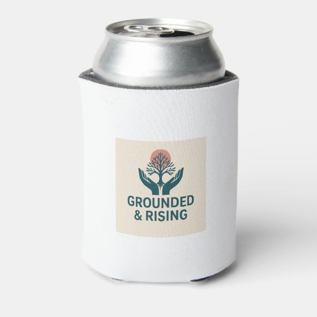 Porta-lata Grounded & Rising Koozie (Can Back)