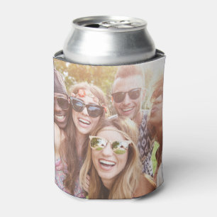 Porta-lata Grupo de Amigos com Foto Personalizada Divertido