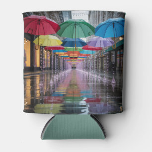 Porta-lata Guarda-chuvas Chuva Rua Pode Manga