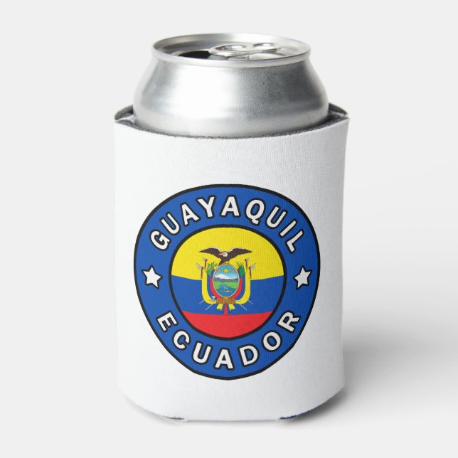 Porta-lata Guayaquil Equador (Can Front)