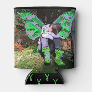 Porta-lata Guerreiro da Doença de Lyme Anjo ou Fada Refriger