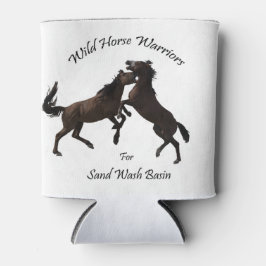 Porta-lata Guerreiros selvagens de cavalos
