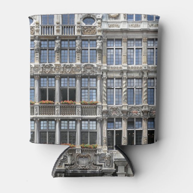 Porta-lata Guildhall Windows, Grote Markt, Bruxelas. (Frente)
