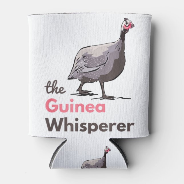 Porta-lata Guiné Hen Fowl Guineafowl Fazenda de aves (Frente)