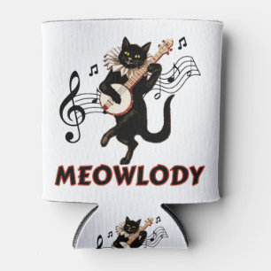 Porta-lata Guitarra de Música de Cat Meolody