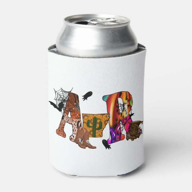 Porta-lata Halloween Arkansas (Can Front)