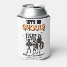 Porta-lata Halloween Bachelorette vamos lá monstros