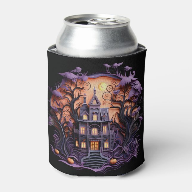 Porta-lata Halloween - Casa Assombrada 2 (Can Front)