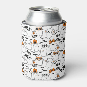 Porta-lata Halloween Ghost Can Cooler