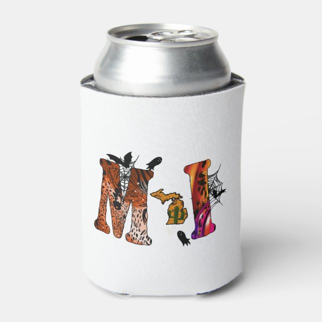 Porta-lata Halloween Michigan (Can Front)