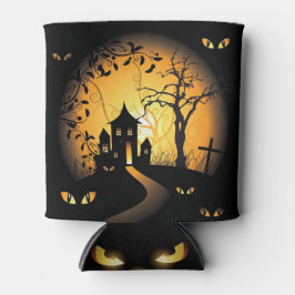 Porta-lata Halloween - Olhos Assombrantes Vendo Você