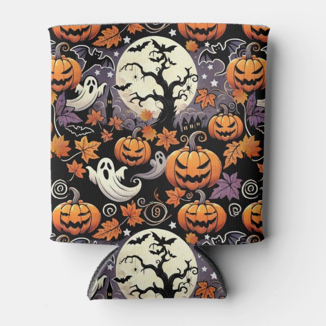 Porta-lata Halloween/outono/outono (Frente)