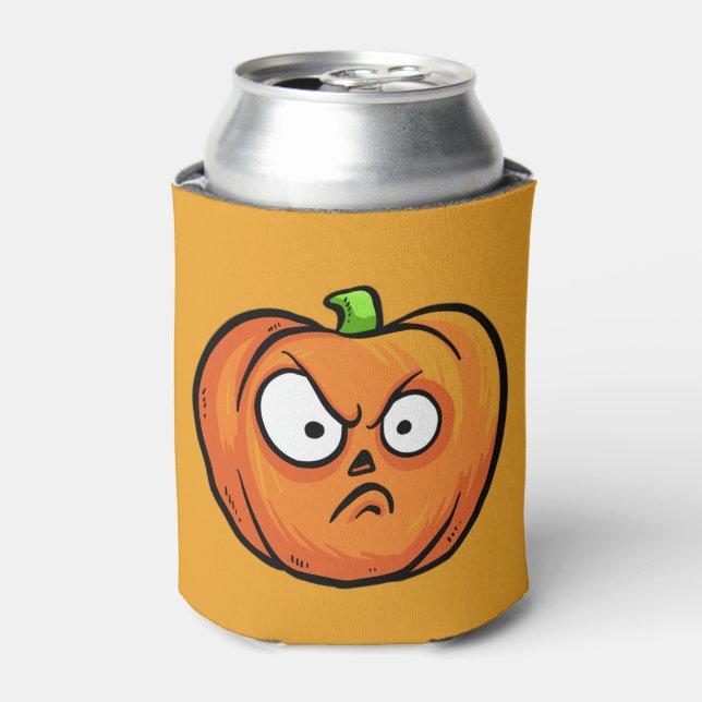Porta-lata Halloween Pumpkins consegue resfriar 1 (Can Front)