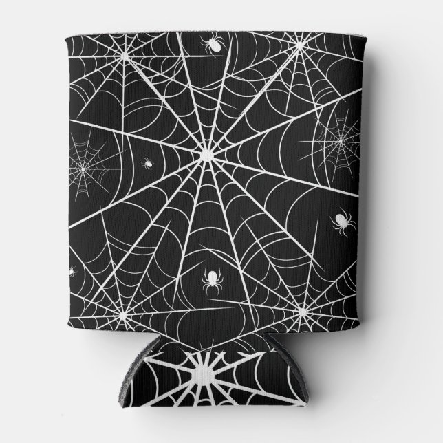 Porta-lata Halloween Spider Web (Frente)