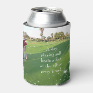 Porta-lata HAMbyWG - cobrir da bebida - golfe temático