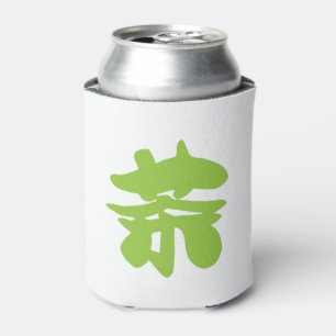 Porta-lata Hanzi / Kanji - Caractere de idioma chinês Chá