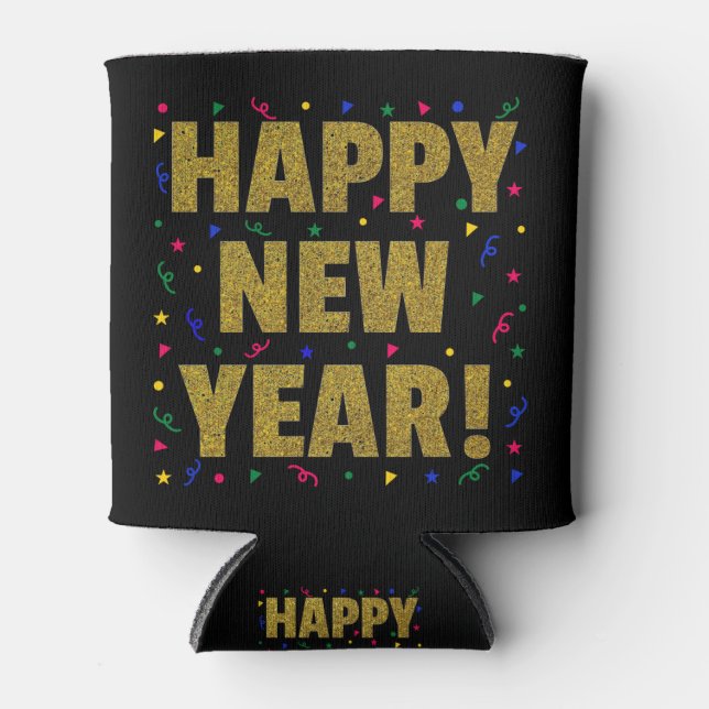 Porta-lata Happy New Year (Frente)