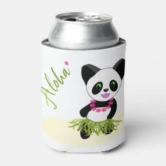 Porta-lata Happy Panda Aloha Summer Vibe
