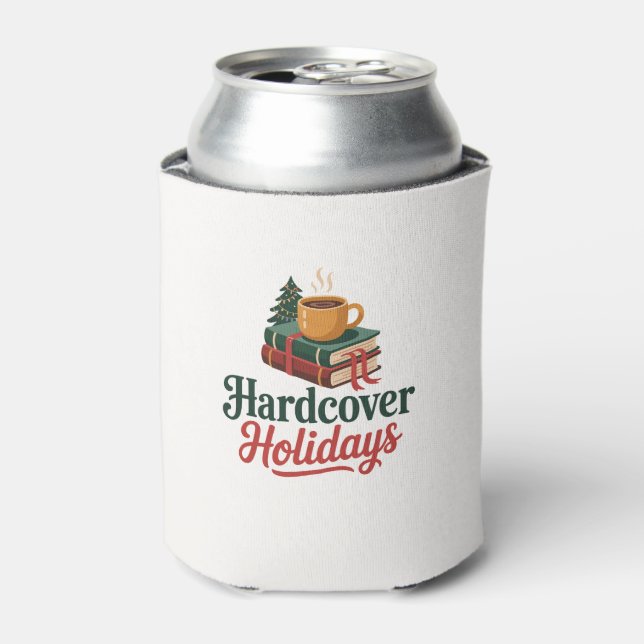 Porta-lata Hardcover Holidays Festive Drink (Can Front)