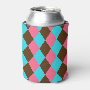 Porta-lata Harlequin Chocolate Pastels-CAN COOLER