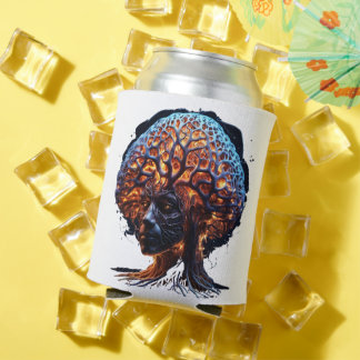 Porta-lata "Harmonia Neural: Uma Visão de Clareza e Crescimen