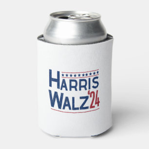 Porta-lata Harris e Walz 2024 Eleitoral Pairing