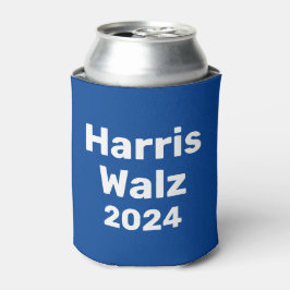 Porta-lata Harris / Walz 2024 Campanha Presidencial