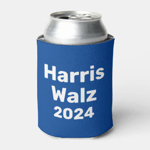 Porta-lata Harris / Walz 2024 Campanha Presidencial