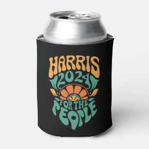 Porta-lata Harris Walz 2024 Eleição Presidente Kamala Harris