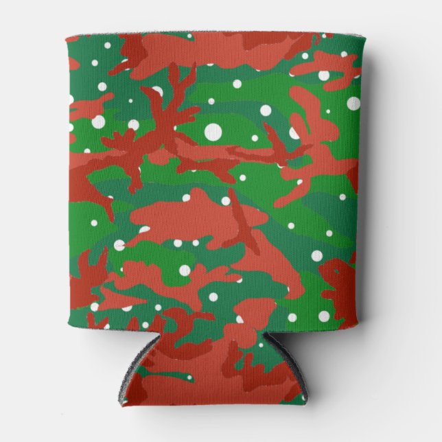 Porta-lata Haus Da Camuflagem De Camo Xmas (Frente)