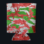 Porta-lata Haus Do Padrão De Xmas De Prata De Camo<br><div class="desc">Veja o Haus do Camo Christmas Stocking Collections para as ideias mais radicais de presentes.</div>