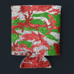 Porta-lata Haus Do Padrão De Xmas De Prata De Camo<br><div class="desc">Veja o Haus do Camo Christmas Stocking Collections para as ideias mais radicais de presentes.</div>