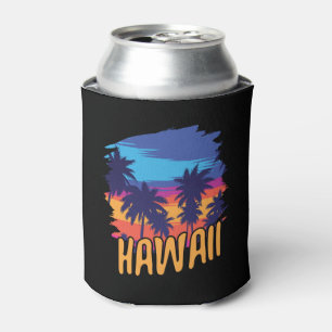 Porta-lata Havaiano dos 70 anos nos Estados Aloha