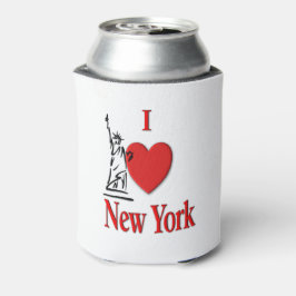 Porta-lata Heart NY