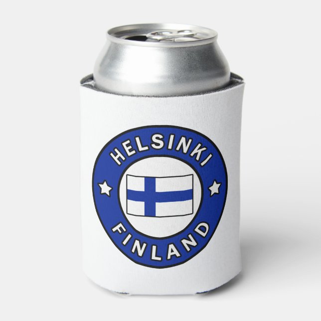 Porta-lata Helsínquia Finlândia (Can Front)