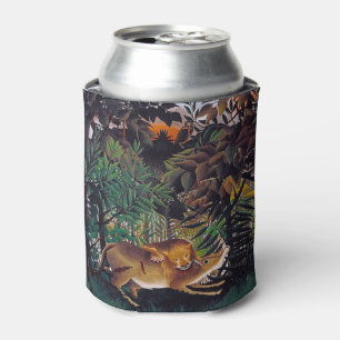 Porta-lata Henri Rousseau - O Leão Faminto