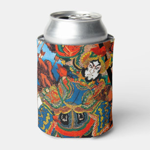 Porta-lata Herói Legal oriental japonês da arte Samurai