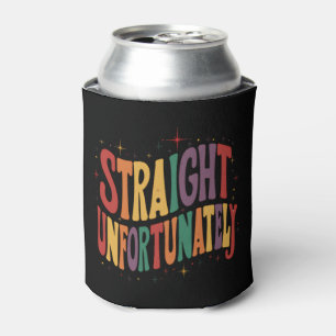 Porta-lata Hetero Infelizmente Groovy Orgulho LGBTQ Gay