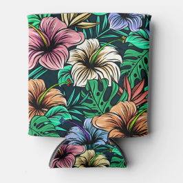 Porta-lata Hibiscus Can Cooler