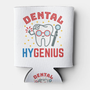 Porta-lata Higienismo Dental Higienista RDH Apreciação Engraç