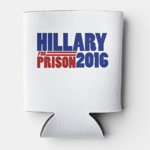 Porta-lata Hillary para a prisão de 2016