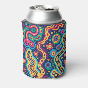 Porta-lata Hippie Can Cooler