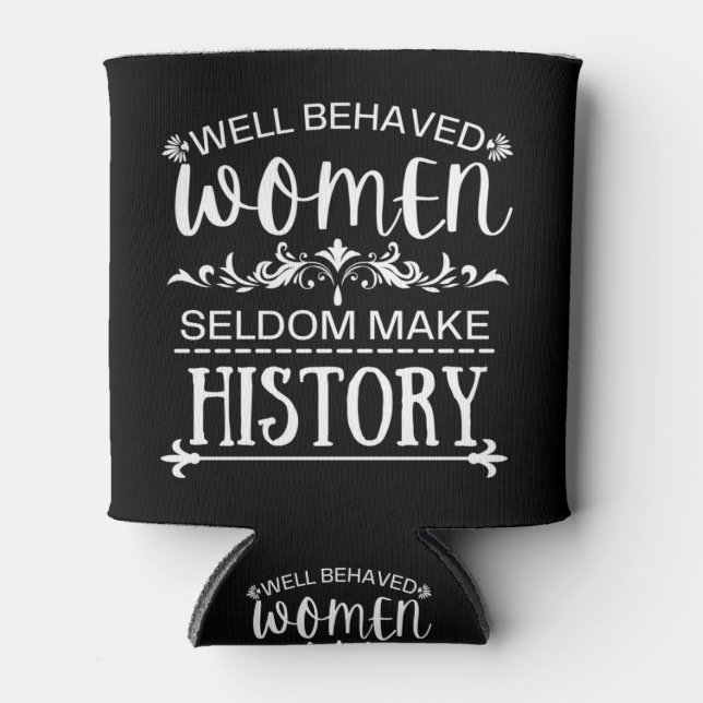 Porta-lata História das mulheres (Frente)